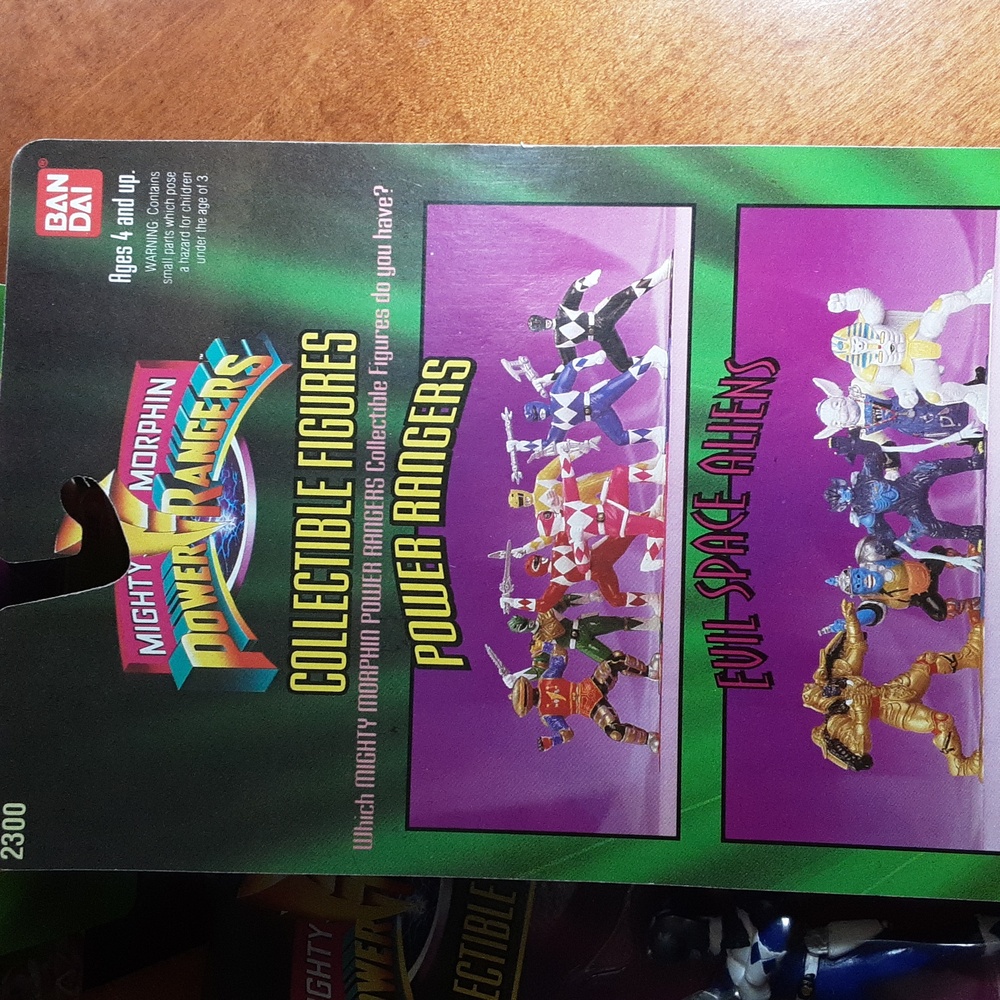 1993 Ban Dai Power Rangers Action Figure Set - Picture 7 of 8